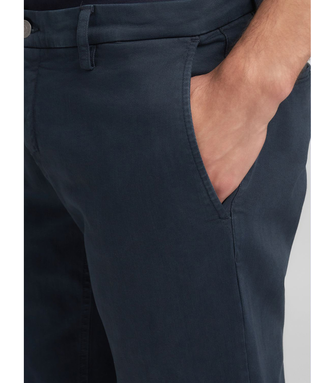 レギュラースリムBENNI Hyperflex Color スーパーストレッチチノパンツ 詳細画像 ネイビー 5